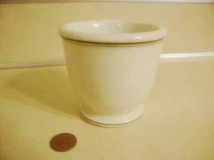 Vtg Restaurant Ware Custard Cup Warwick China for H. Leonard & Sons Grand Rapids - Picture 1 of 4