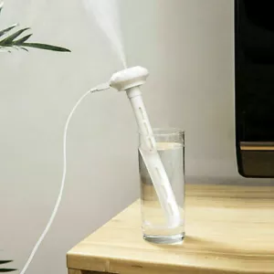 Home Car Mini USB Air Humidifier Desktop Portable Bottle Purifier Mist Oil Aroma - Picture 1 of 12