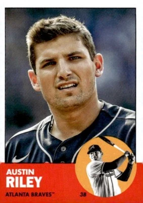 2022 Topps Archives #40 Austin Riley Atlanta Braves - Image 1 of 2