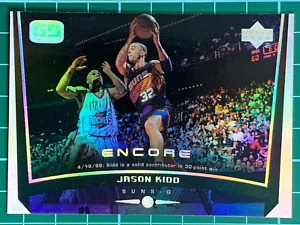 Jason Kidd #64 Phoenix Suns 1998-99 Upper Deck Encore Basketball Card