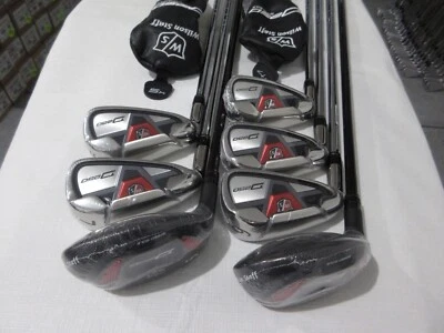 Left-Handed Wilson D250 Hybrid Iron Set - 4H-PW - Uniflex Graphite & Steel - NEW - Image 1 of 4