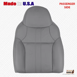 2000 2001 Ford Excursion XLT Front Passenger Top Replacement Leather Cover Gray - Picture 1 of 6