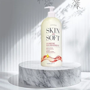 Avon Skin So Soft Supreme Pflege 33,8 flüssige Unzen Bonusgröße Bodylotion - Bild 1 von 6