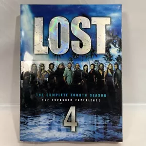 Lost - The Complete Fourth Season (DVD, 2008, 6-Disc Set) IS MISSING 4th DISC - Foto 1 di 10