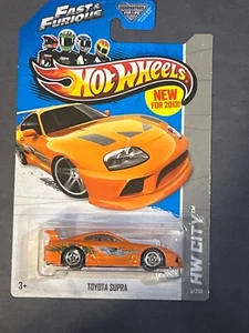 2013 Hot Wheels Fast & Furious Toyota Supra HW City 5/250 - Picture 1 of 2