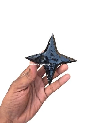 Obsidian Ninja Throwing Star 4-Point Shuriken Razor Sharp Blade Collectible3.5' - Image 1 of 4