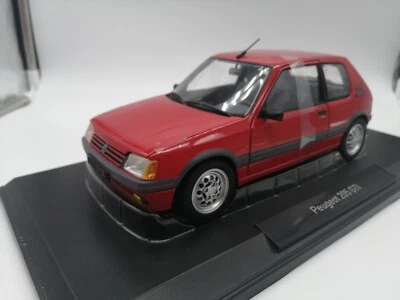 Peugeot 205 GTi 1.6 Vallelunga red 1988 1/18 1 18 NOREV 184853 §§ - Immagine 1 di 4
