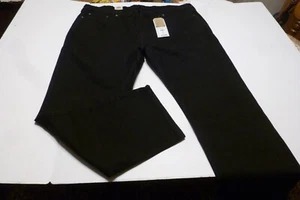 Men Levi 541 Black Jeans Athletic Taper Sit At Waist Big & Tall 44x31 New W/Tag - Picture 1 of 2