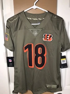 Damen AJ grün Cincinnati Bengals Salute to Service Trikot Small 882740-236 - Bild 1 von 5