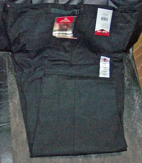 NWT Black Tru-Spec Rip Stop BDU 1523 Pants  Large / Long - Image 1 of 1