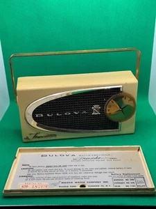 Vintage Bulova Comet Transistor Radio 1957 Bulova Model 620 - Picture 1 of 20