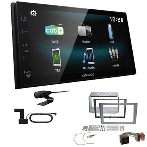 Kenwood Digital Autoradio DAB+ Bluetooth für Opel Vectra C charcoal-metallic - Bild 1 von 5