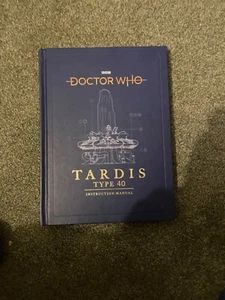 Doctor Who TARDIS Type 40 Instruction Manual BBC Hardback Great Condition - Picture 1 of 2