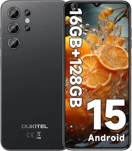 OUKITEL C1 Smartphone Android 15, 16GB +128GB/1TB Telefono Cellulare 2025, 6.52" - Foto 1 di 12