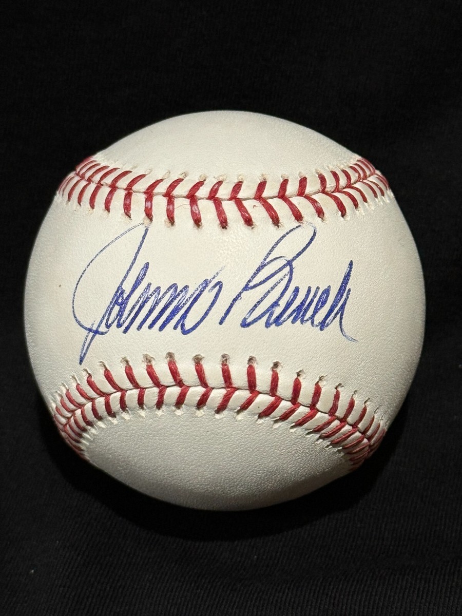 12シリ]johnny bench auto mlb 【公式通販】