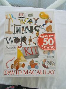 DK The Way Things Work Science Kit New In Box 2000 Includes CD-Rom