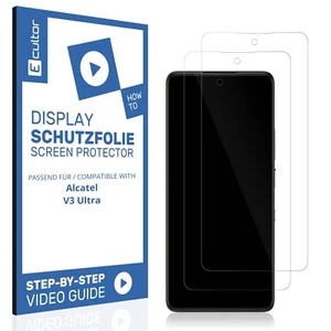 2x Film de protection 3D matte pour Alcatel V3 Ultra flexible Film d'écran Full - Picture 1 of 6