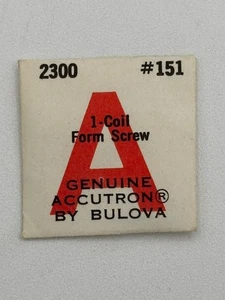 Accutron Bulova 2300 Coil Form Screw #151 - Picture 1 of 1