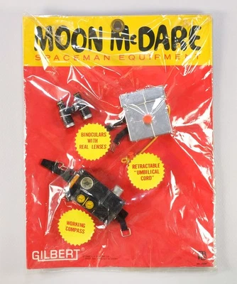 Moon McDare Spaceman 1965 equipo Gilbert Toys - vintage sin usar, en paquete Foto 1 de 2