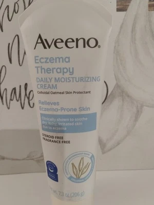 Aveeno Eczema Therapy Moisturizing Cream Net 7.3 Oz  - Image 1 of 3