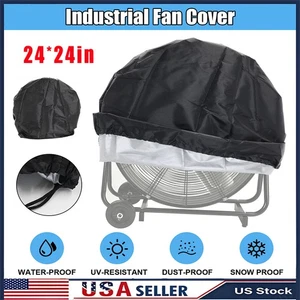 24in Outdoor Fan Cover Waterproof And Dustproof Fan Cover Heavy Duty Fan Cover - Picture 1 of 10