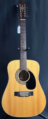 Guitarra Acústica Álvarez Modelo 5021 12 Cuerdas Dreadnought Brillo Natural con Estuche Foto 1 de 4