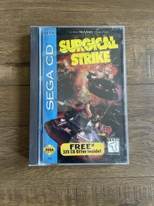 Surgical Strike - Sega CD - Complete in Box CIB  - Picture 1 of 8
