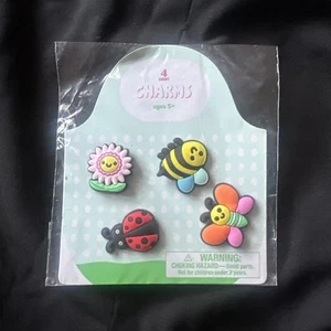 Playground Croc Charms Set Of 4 Target Bullseye New. - Picture 1 of 4