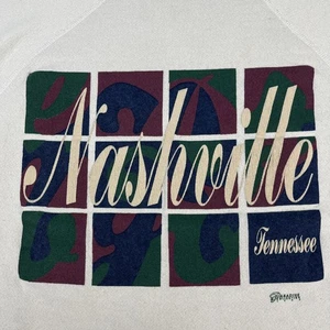 Sudadera De Colección Años 90 Nashville TN Talla Grande Tultex Máximo Sudaderas Hecha en EE. UU. - Imagen 1 de 13