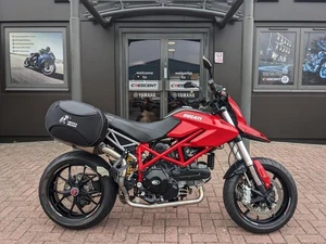 DUCATI HYPERMOTARD 796 2011- RIZOMA REARSETS- HEPCO BECKER PANNIERS- FRESH BELTS - Picture 1 of 20