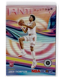 2023-24 Hoops Premium Stock Amen Thompson RC #16 Anti Gravity Silver Prizm - Picture 1 of 2