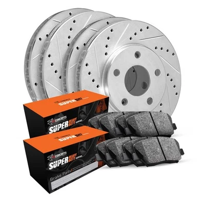 For Ford Gran Torino 73 Brake Kit Drilled & Slotted Front & Rear Brake Kit w - Image 1 of 2