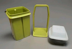 Tupperware Pickle Keeper Avocado Green 1330-8 Complete Pick-a-Deli - Picture 1 of 14