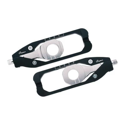 Lightech black chain adjusters Suzuki GSXR600 2011-2017 - Image 1 of 4