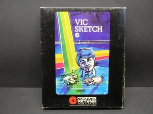 VIC SKETCH, VIC-20 Cassette, Computer Software Associates 1983, CIB, nunca usado - Imagen 1 de 16