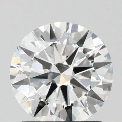 1.50 CT CVD Lab Grown Loose Diamond Round Solitaire Cut E Color SI1 Clarity - Image 1 of 4