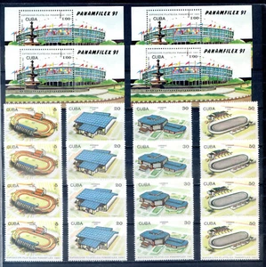 1991 -   4 Sets + 4 Sheets*  "EXPO PANAMFILEX 91, SPORT"  MINT - Imagen 1 de 1