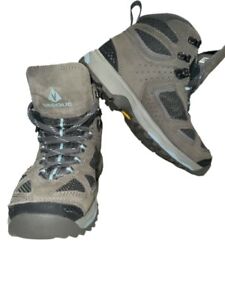Vasque Breeze Women size 8.5 Gray Trail Hiking Boots 3.0 Mid GTX Gore-Tex