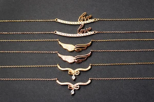 Silberkette + Anhänger 925 Flash vergoldet mit Rosegold/Gelbgold Halskette Kette - Bild 1 von 7