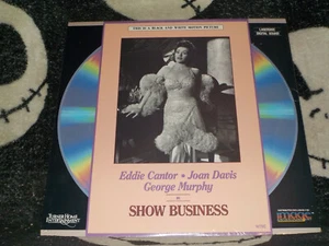 Show Business NEU VERSIEGELT Laserdisc LD Eddie Cantor Joan Davis kostenloser Versand $50 - Bild 1 von 2