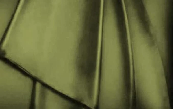 Indian Satin Fabric 4YD Dressmaking Tunic Top Material Sewing Green Fabric 44"W - Image 1 of 1