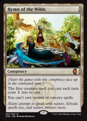 1x Hymn of the Wilds NM-Mint Conspiracy 2: Take the Crown mtg - Image 1 of 1