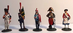 DEL PRADO - NAPOLEONIC SOLDIERS (FRENCH) X 5 - LOT 1 - Picture 1 of 12