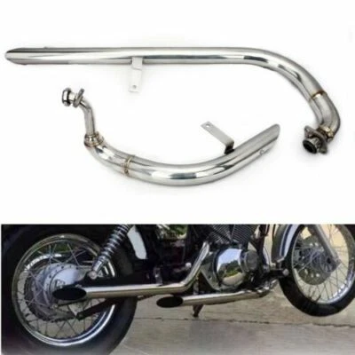 Exhaust Pipe Silencer System for YAMAHA V Star Virago  250 XV250 XV125 1998-2023 - Image 1 of 4