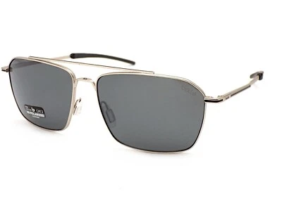 Bolle Polarized Flow Sunglasses Light Matte Gold with TNS Grey Lenses BS141002 - Image 1 of 4