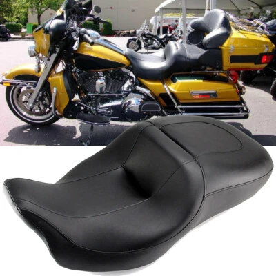 Rider & Driver Passenger Seat Two-Up For Harley Electra Glide Ultra Limited FLHT - Image 1 of 4