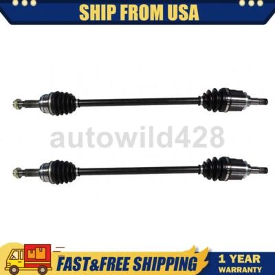 2 Rear CV Axle Assembly Fits 2006 2007 2008 2009 2010 2011 2012 2013 Toyota RAV4 - Image 1 of 4