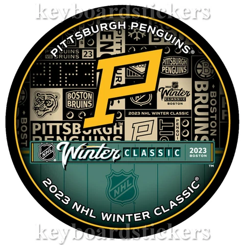 2023 WINTER CLASSIC PITTSBURGH PENGUINS SOUVENIR HOCKEY PUCK - January 2, 2023 Cover