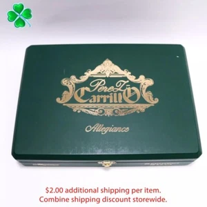 Caja de cigarros de madera vacía Pérez Carrillo Allegiance Chaperone 10,25" x 7,25" x 2" - Imagen 1 de 11