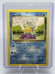 Pokemon TCG Base Set #63 Squirtle Italian 1999 Water POOR - Picture 1 of 3